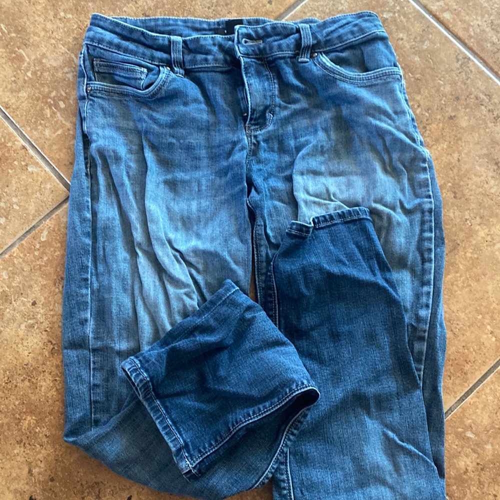 Straight leg jeans